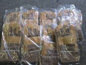 lot of 10 cow grain and denim work ...