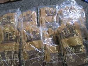 lot of 10 cow grain and denim work ...