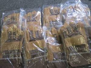 lot of 10 cow grain and denim work ...