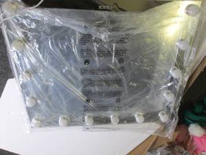 24 inch x 20 inch lighted makeup mi...