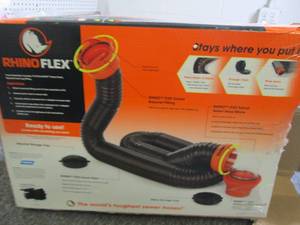 rhino flex 15 foot rv sewer hose ki...