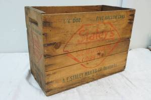 vintage wood box