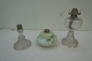 oil lamp bases