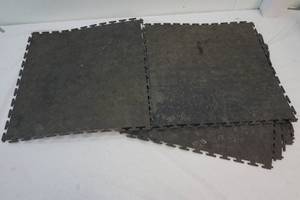 rubber floor tiles