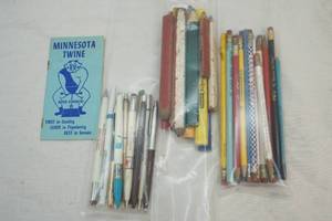 vintage pencils and pens