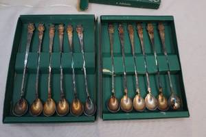 silver teaspoons