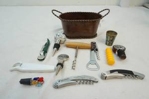 cork screws and bottle openers