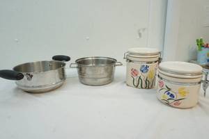 canisters and strainers