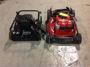 Lot of 2 Troybilt and Murray Lawn Mowers (good condition) review all pictures