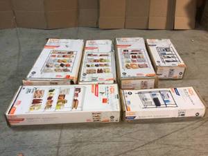 Mix Lot of HDX Storage Racks (open box) review all pictures