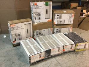 Mix Lot of Utility Cabinets (various sizes) review all pictures
