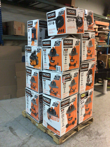 Assorted Lot of Ridgid Shop Vacuums (various models and conditions) review all pictures