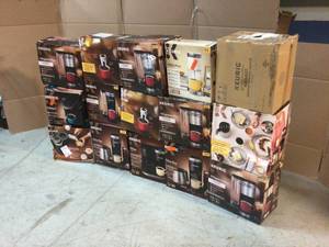 Mix lot of Coffee Makers and Expressos (various models and conditions) review all pictures