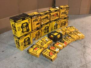 Mix Lot of Dewalt Battery Starters and Jumpers (various models and conditions) review all pictures