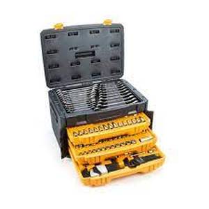 GEARWRENCH 14 in. and 38 in. Drive 90-Tooth Standard and Deep SAEMetric Mechanics Tool Set in 3-Drawer Storage Box (232-Piece) good condition review pictures