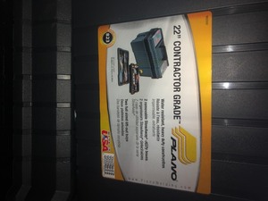 Plano 22 in. Contractor Pro Tool Box