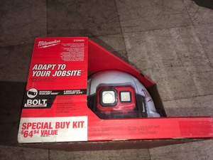 Milwaukee 450 Lumens LED SpotFlood Headlamp with Hardhat