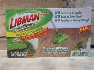 lot 49 image: Libman Spiral Sweep Broom