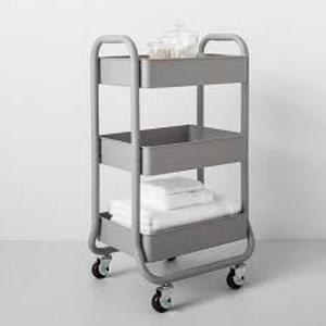 lot 9 image: 3 Tier Metal Utility Cart - Brightroom