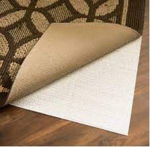 lot 23 image: 9 ft. x 12 ft. Rubberized Non-Slip Area Rug Pad Gripper in White
