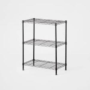 lot 47 image: 3 Tier Wire Shelving - Brightroom