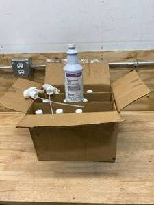 lot 33 image: DIVERSEY Lot of 10 Bottles of- Envy Liquid Disinfectant Cleaner (1 Qt. Each)