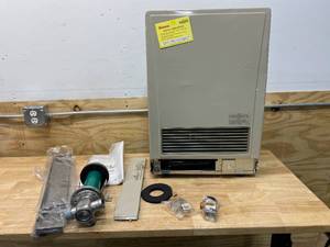 lot 66 image: RINNAI 11000-BTU Wall Indoor Liquid Propane Convection Heater