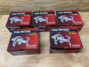 lot 78 image: CAL-ROYAL Lot of 5- Cylindrical Locksets- SG Series