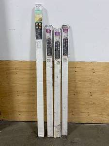 lot 86 image: Lot of 3 Mini Blinds and 1 Vertical Blind