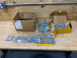 lot 96 image: DEWALT Lot of Concrete Anchors with Nuts and Washers