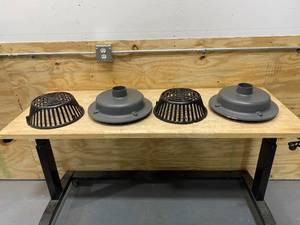 lot 129 image: FERGUSON 3 Cast Iron Roof Drain