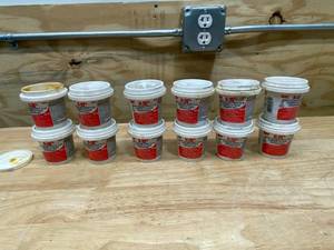 lot 134 image: OATEY Lot of 12- H-20 Water Soluble Paste Flux (4 oz each)