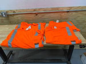 lot 143 image: RADWEAR Lot of 6 Safety Shirts Pockets