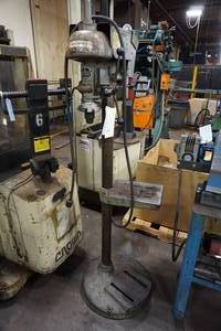 lot 27 image: Walker Turner Floor Standing Drill Press