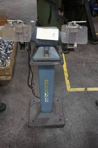 lot 33 image: Baldor 13 HP Bench Grinder with Stand