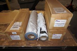 lot 57 image: Surface Armor 24 Wide 3 mil Protective Film Rolls