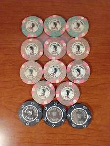 14 Casino Chips