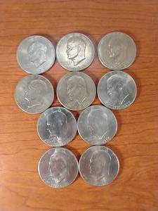 10 Eisenhower Dollars