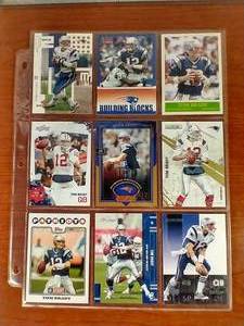 9 Tom Brady Cards