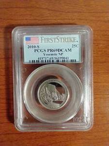 2010-S First Strike PR69 National Parks Quarter - Yosemite