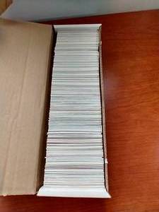 800 Count Box of Baseball Cards - Many Stars, Rookies, Etc