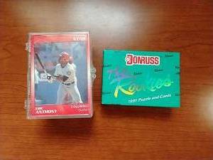 2 Baseball Rookie Card Sets