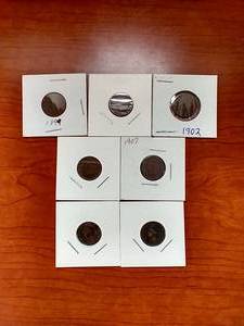 7 Indian Head Pennies