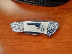 Franklin Mint Collectible Knife - Colt 1890 Bisley Model