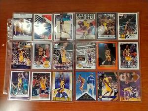 18 Kobe Bryant Cards