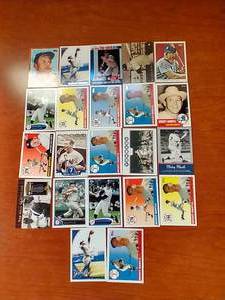 22 Mickey Mantle Insert Cards