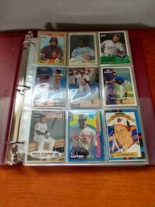 Album of Baseball Cards - Many Stars, Inserts, Etc.