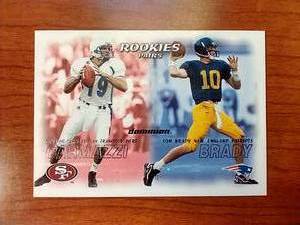2000 Skybox Dominion Tom Brady Rookie Card - WOW