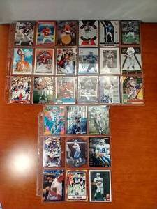 27 Star Quarterback NFL Cards - Elway, Manning, Aikman