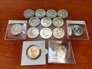 Mixed Dollar & Half Dollar Lot